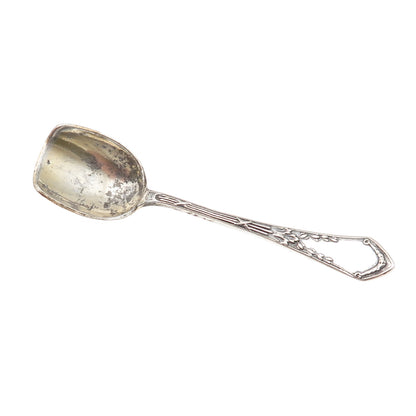 84 Silver Antique Victorian European Salt & Spices Spoon