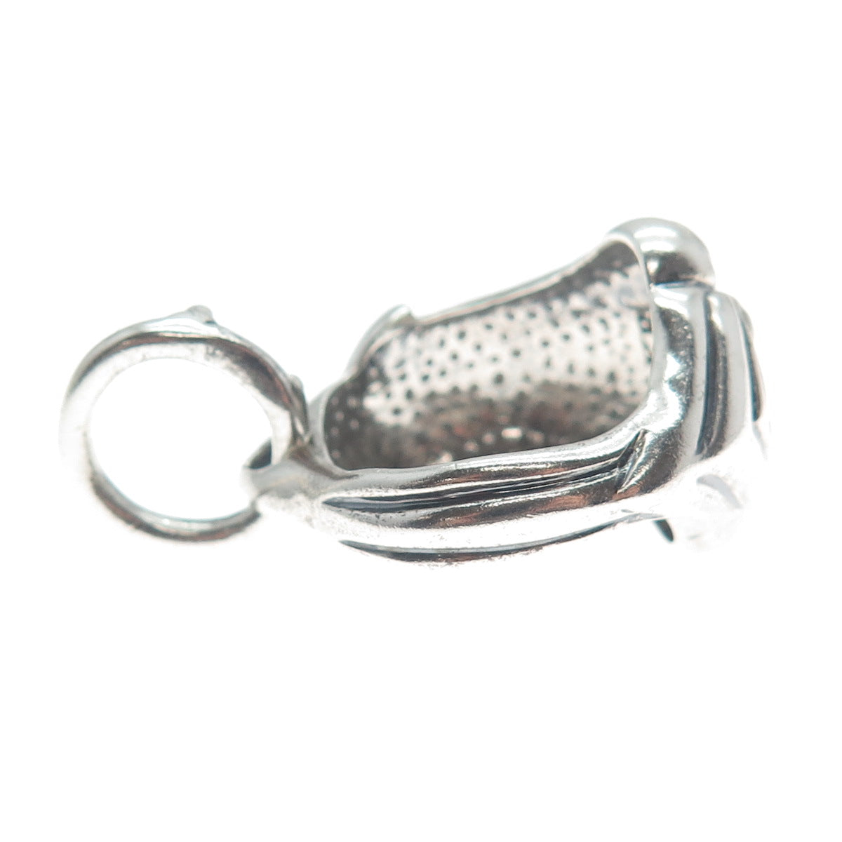 AKR AMY KAHN RUSSELL 925 Sterling Silver Vintage Column Pendant Ring Size 6.5