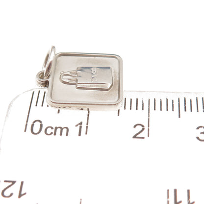 Tiffany & Co. 925 Sterling Silver 2012 Lexicon Bag Charm Pendant