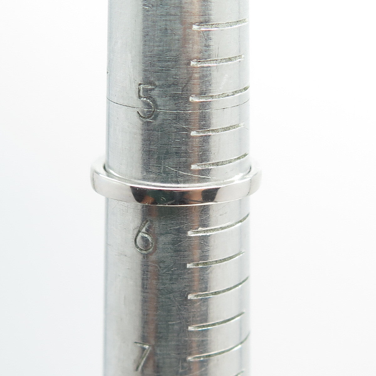 925 Sterling Silver Round-Cut Canary C Z Ring Size 5.75