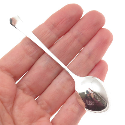William Hair Haseler 925 Sterling Silver Antique 1935 Birmingham Coffee Spoon