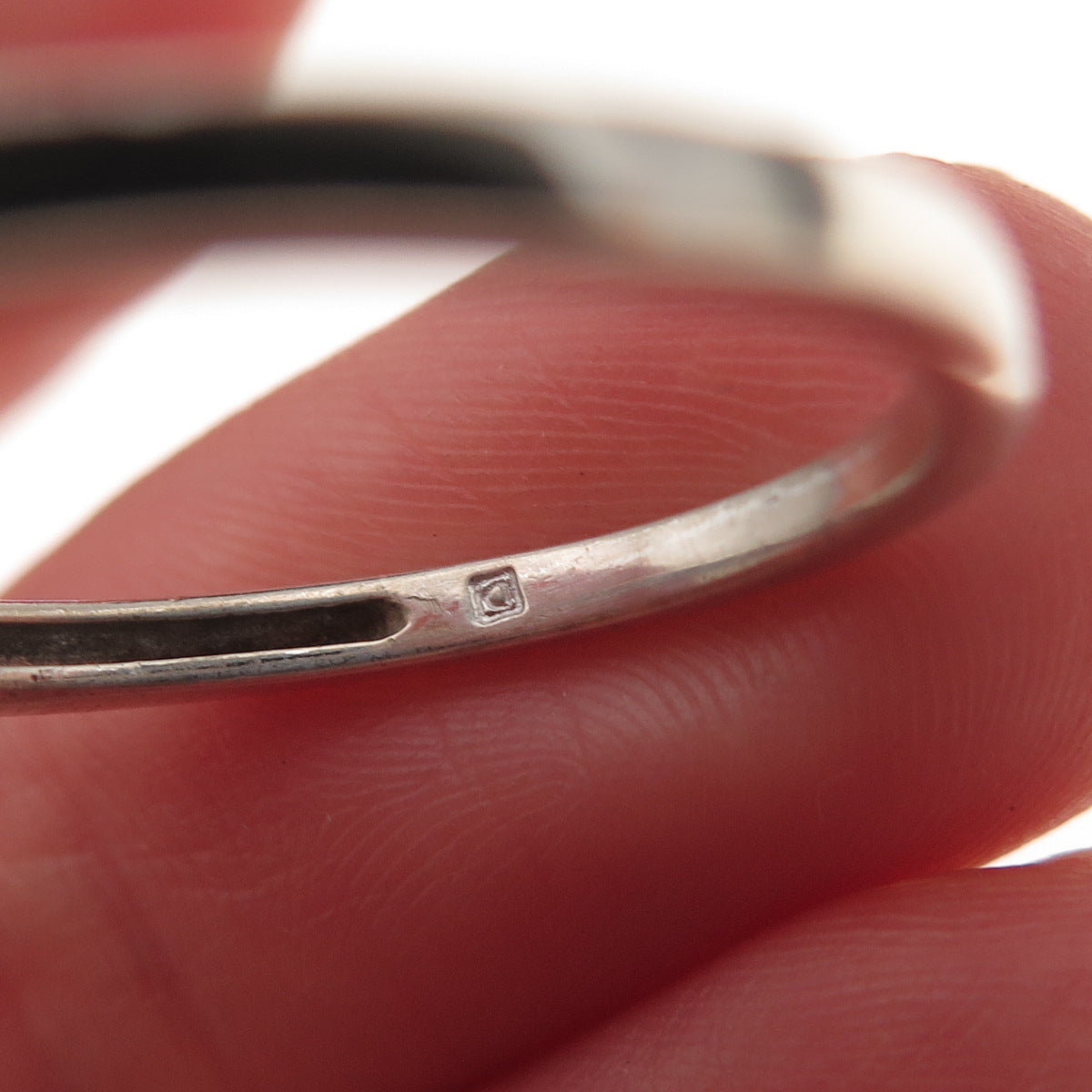 925 Sterling Silver Real Diamond Half Eternity Stackable Band Ring Size 10