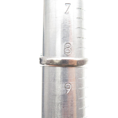 Old Pawn Sterling Silver Vintage Southwestern Royston Turquoise Ring Size 8.5