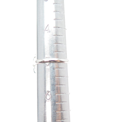 925 Sterling Silver Vintage Faux Turquoise Filigree Flower Ring Size 5