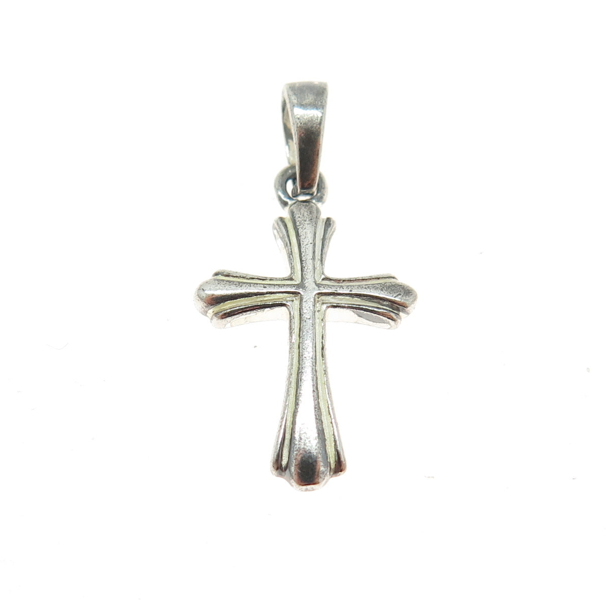 925 Sterling Silver Vintage Cross Pendant