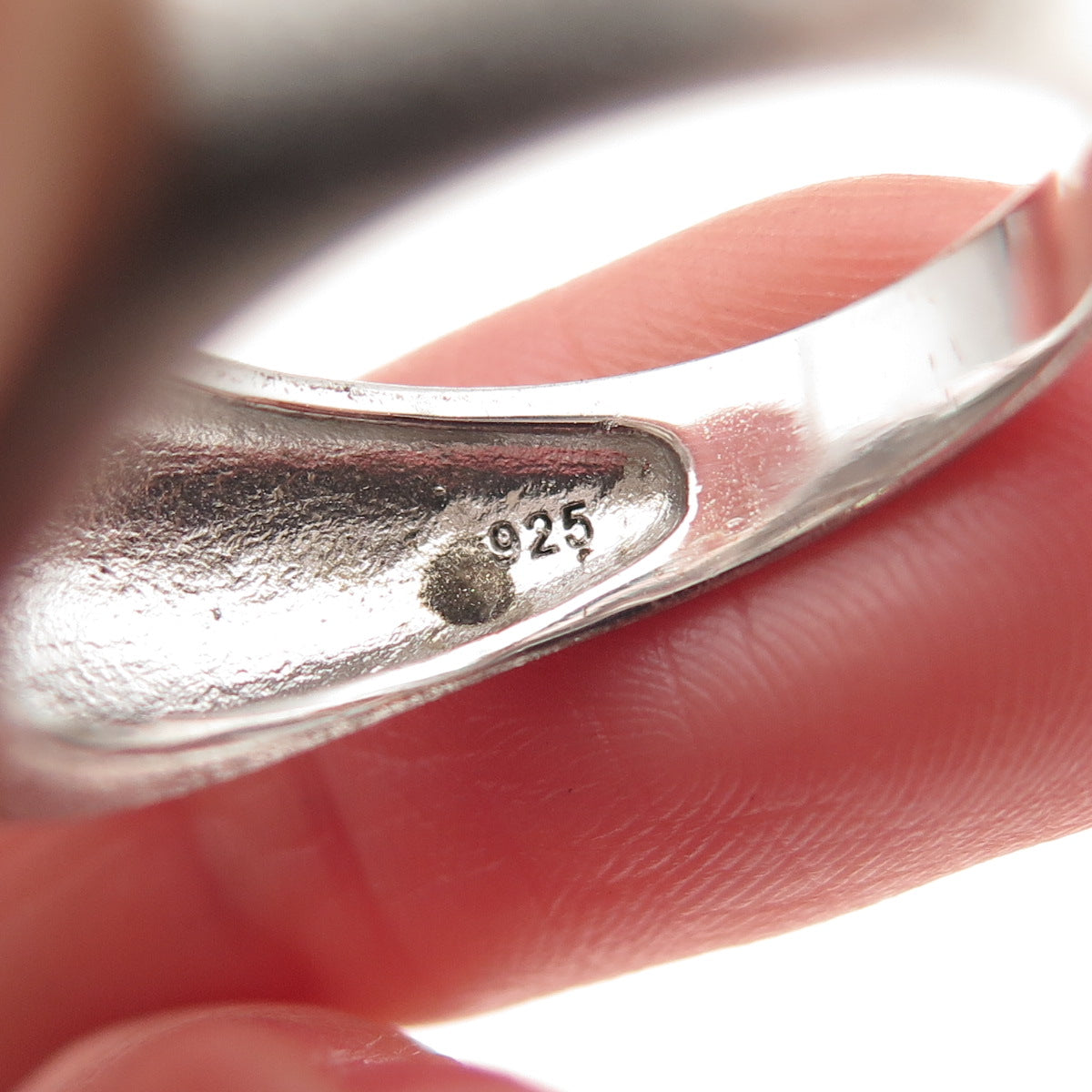 925 Sterling Silver Round-Cut C Z Modernist Dome Ring Size 9