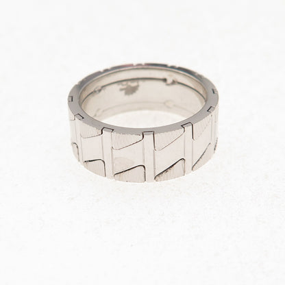 Neos 925 Sterling Silver Zig Zag Band Ring Size 7.75