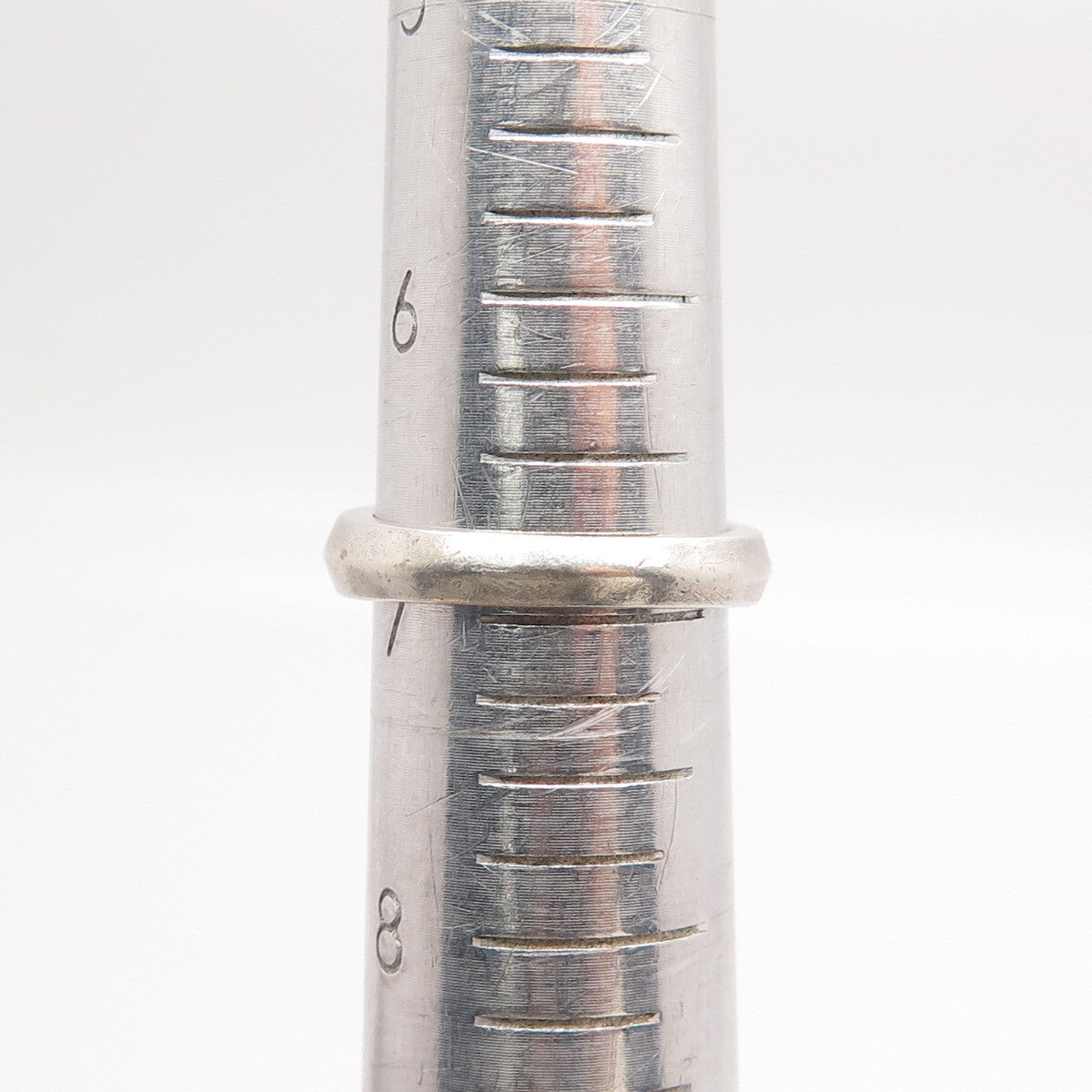 925 Sterling Silver Pave C Z Ring Size 7