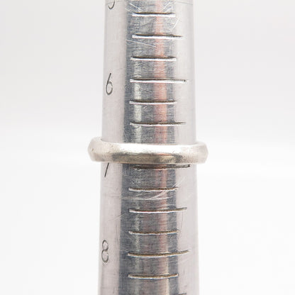 925 Sterling Silver Pave C Z Ring Size 7