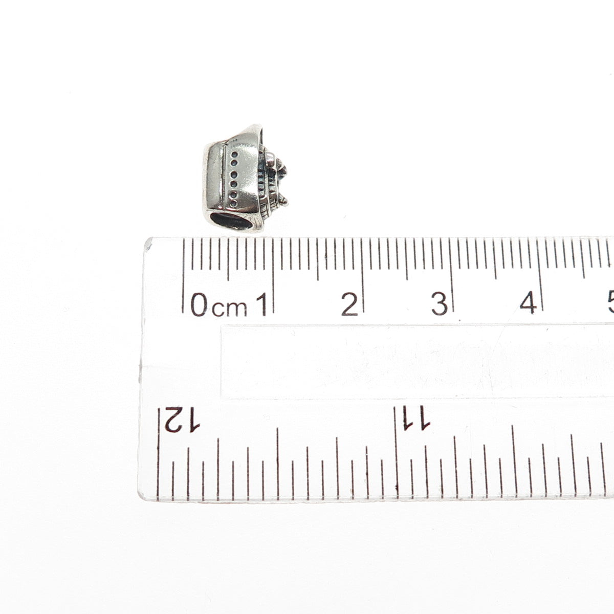 CHAMILIA 925 Sterling Silver Cruise Ship Slide Bead Charm