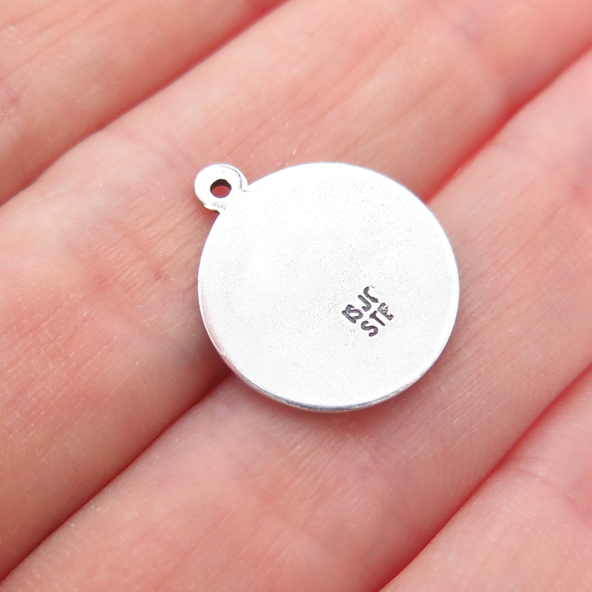 925 Sterling Silver Vintage 1967 ISJC Expo Friendship Minimalist Charm Pendant