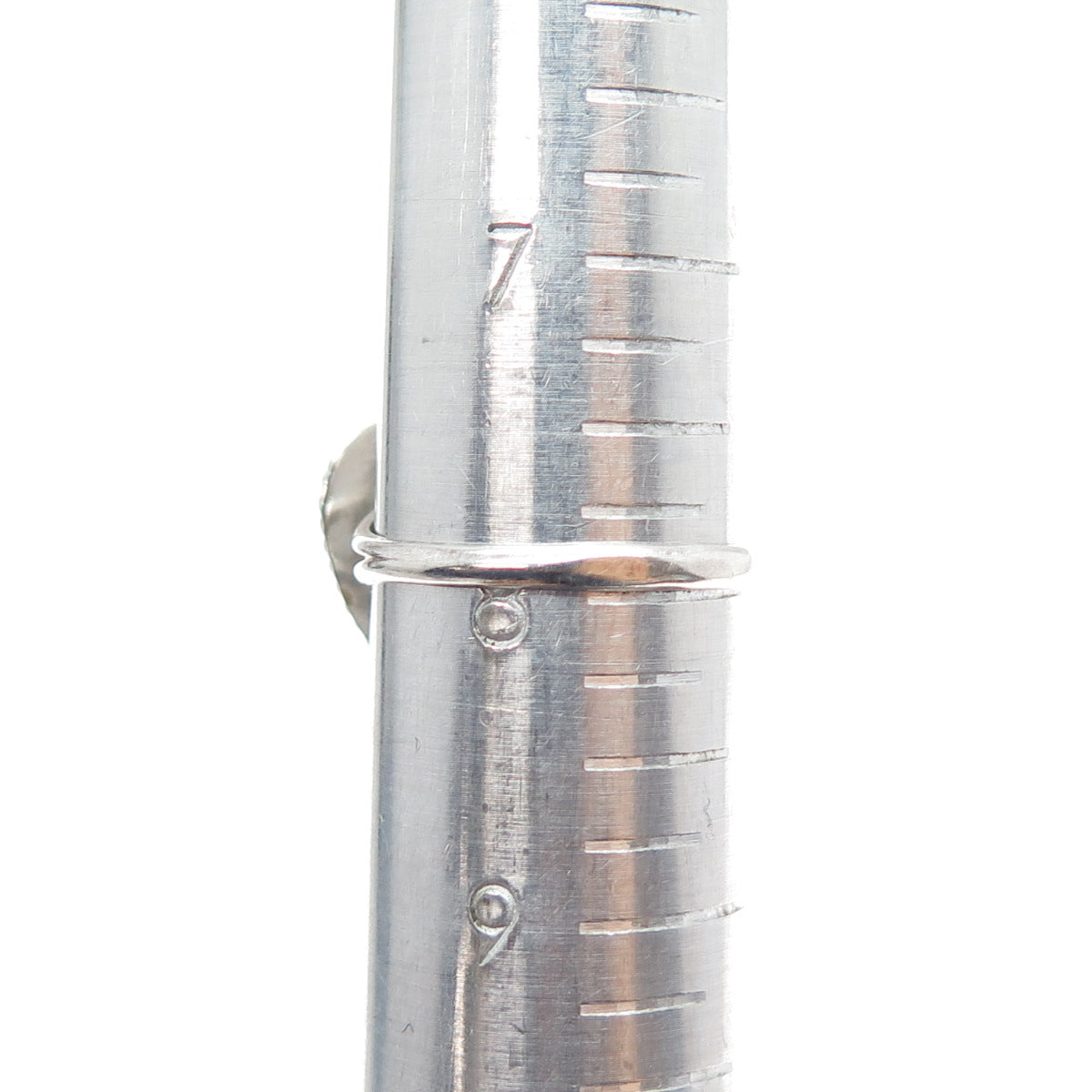 925 Sterling Silver Vintage Mexico Real Turquoise Heart Ring Size 8