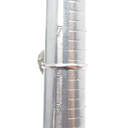 925 Sterling Silver Vintage Mexico Real Turquoise Heart Ring Size 8