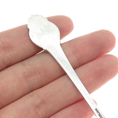 MANCHESTER 925 Sterling Silver Antique Art Deco Rhode Island Coffee Spoon