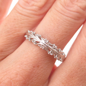 Jeulia 925 Sterling Silver Round-Cut C Z Ring Size 8