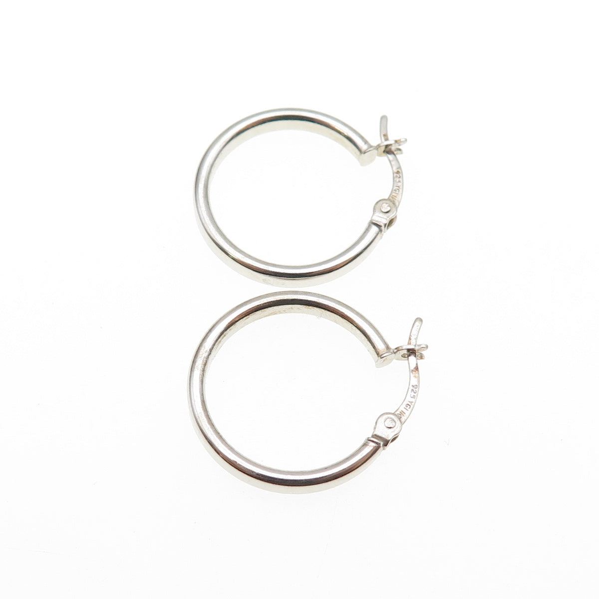 925 Sterling Silver Hoop Earrings