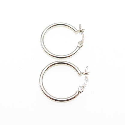 925 Sterling Silver Hoop Earrings