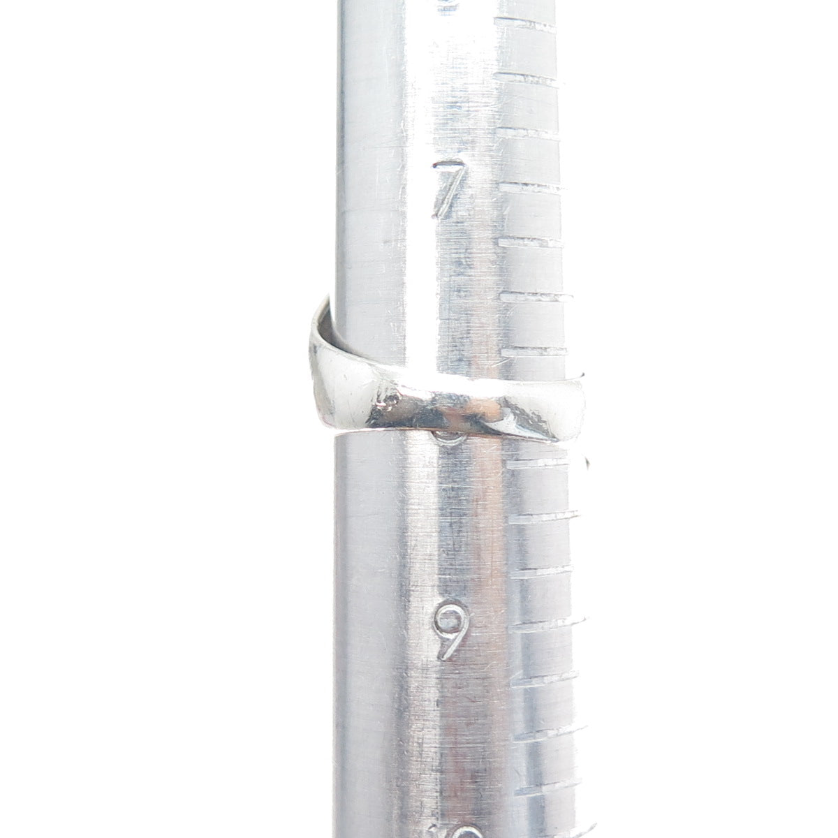 925 Sterling Vintage Real Blue Topaz Red Garnet & Amethyst Heart Ring Size 8