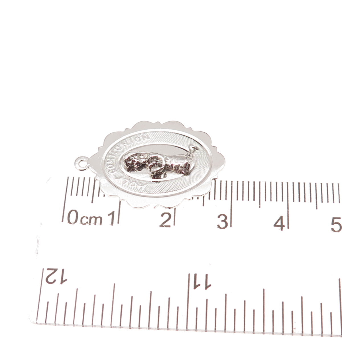 Town & Country 925 Sterling Silver Vintage Holy Communion Charm Pendant