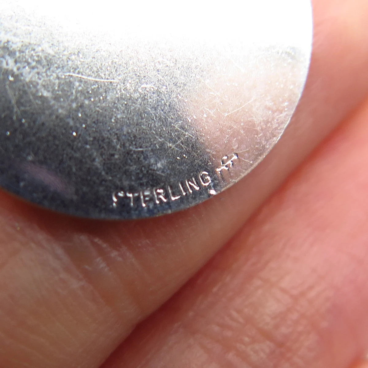 925 Sterling Silver Vintage Griffith & Sons Co "Happy Anniversary" Pendant