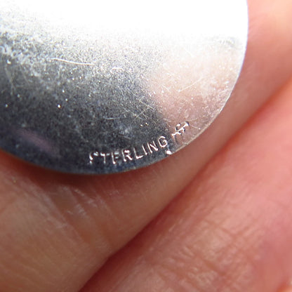 925 Sterling Silver Vintage Griffith & Sons Co "Happy Anniversary" Pendant