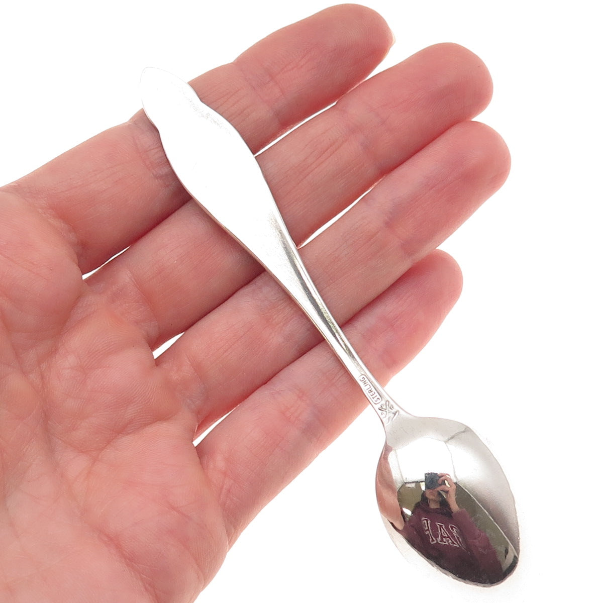 925 Sterling Silver Antique Art Deco San Francisco Coffee Spoon