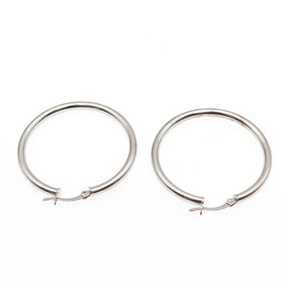925 Sterling Silver Hoop Earrings