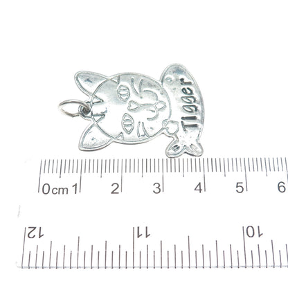 BRIGHTON 925 Sterling Silver Vintage Treasures Winnie the Pooh Tigger Pendant