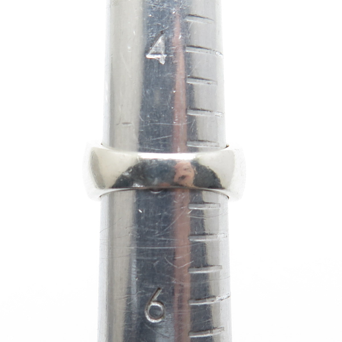 925 Sterling Silver Real Round-Cut Cognac Diamond Ring Size 5