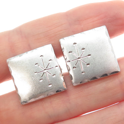 SPEIDEL 925 Sterling Silver Antique Art Deco Engraved Oval Cufflinks