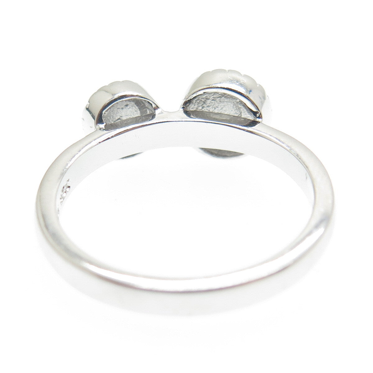 925 Sterling Silver Enamel Evil's Eye Ring Size 7