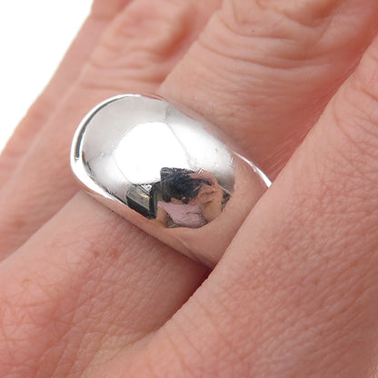 Silpada 925 Sterling Silver Vintage Modernist Dome Ring Size 9.25