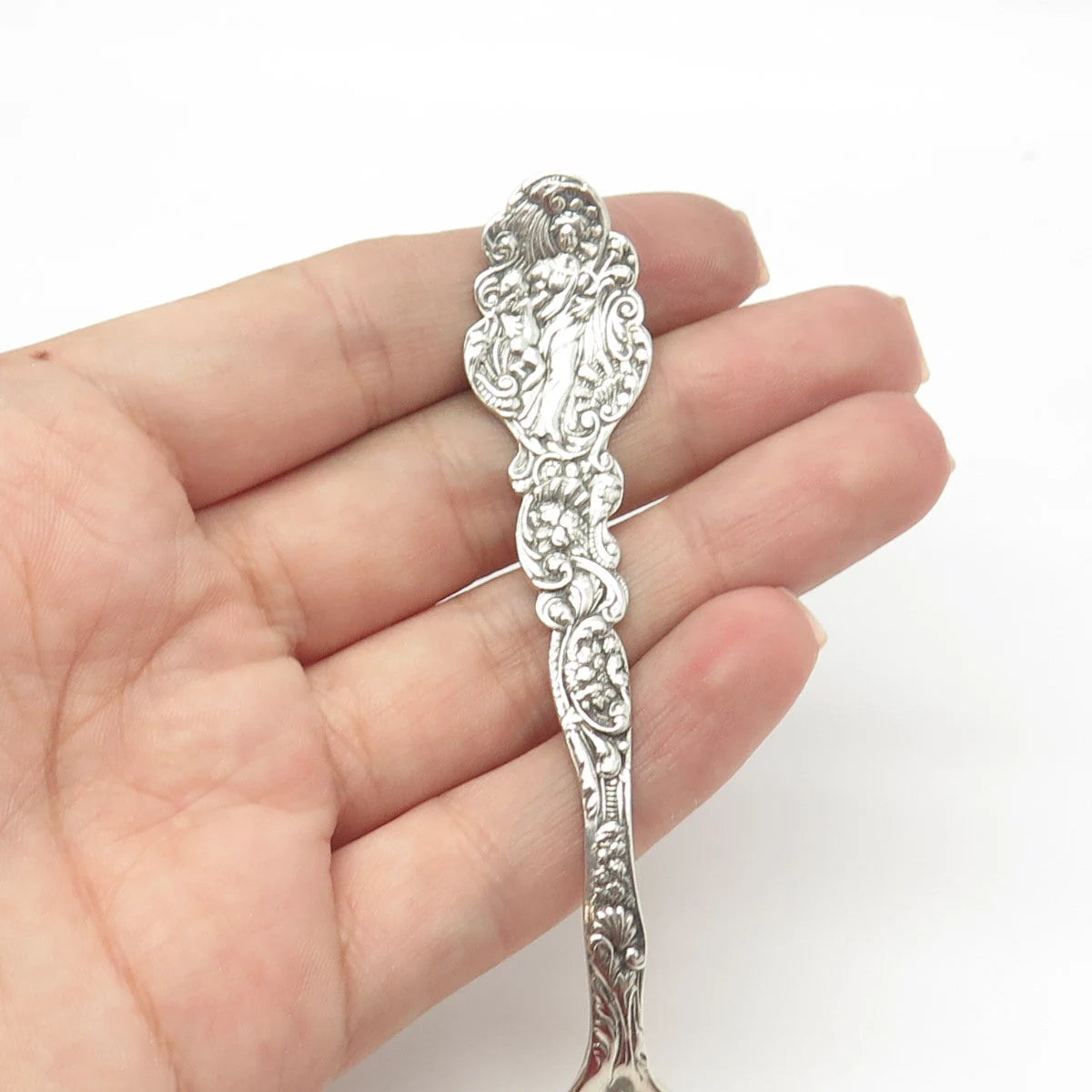 925 Sterling Silver Antique Victorian Gorham Versailles - 1888 Handmade Spoon