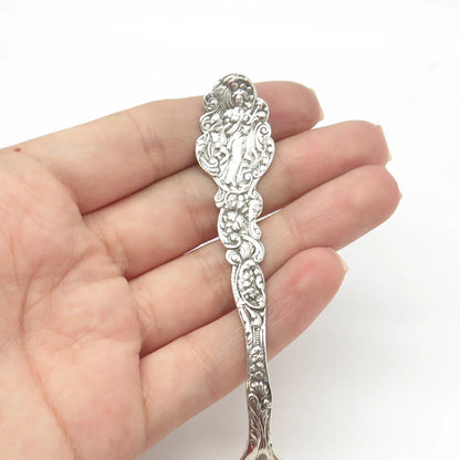 925 Sterling Silver Antique Victorian Gorham Versailles - 1888 Handmade Spoon
