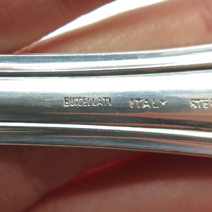 BUCCELLATI Sterling Vintage Italy Grande Imperiale SET of Serving Spoon & Fork