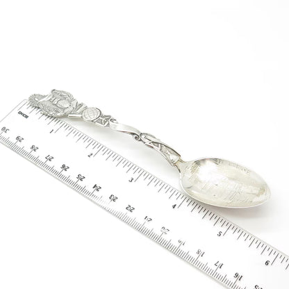 925 Sterling Silver Antique Art Deco Bangor High School Lunt States Cities Spoon