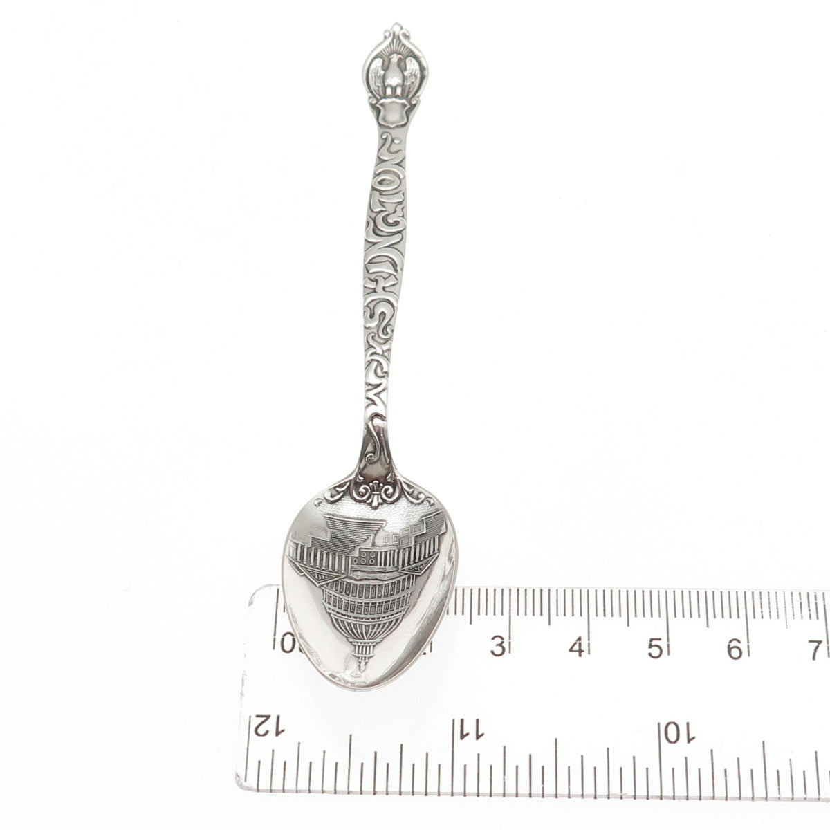 Dominick & Haff 925 Sterling Silver Antique Art Deco Washington DC Coffee Spoon