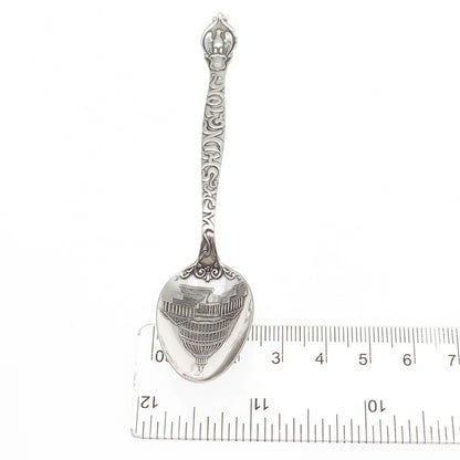 Dominick & Haff 925 Sterling Silver Antique Art Deco Washington DC Coffee Spoon