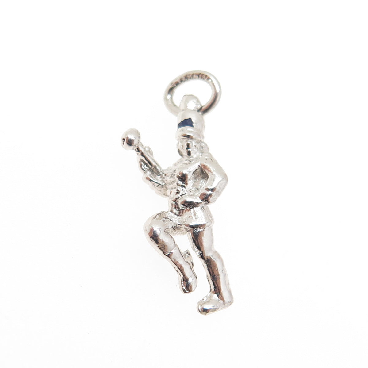 925 Sterling Silver Antique Grand Marshall Parade Minimalist Charm Pendant