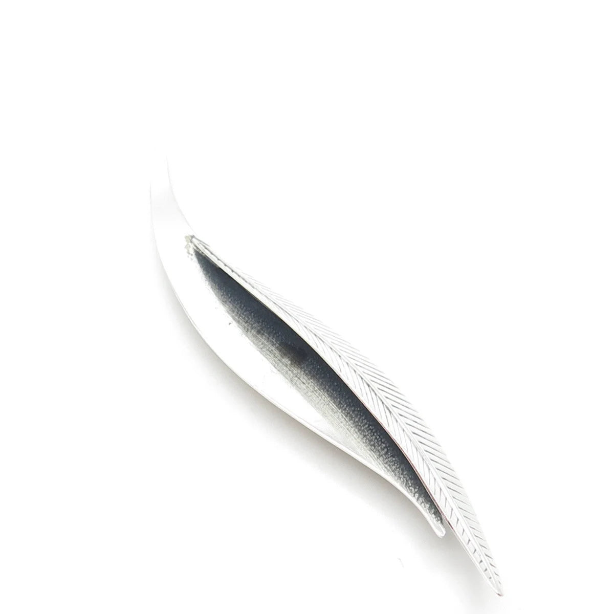 925 Sterling Silver Vintage Beau Leaf Pin Brooch