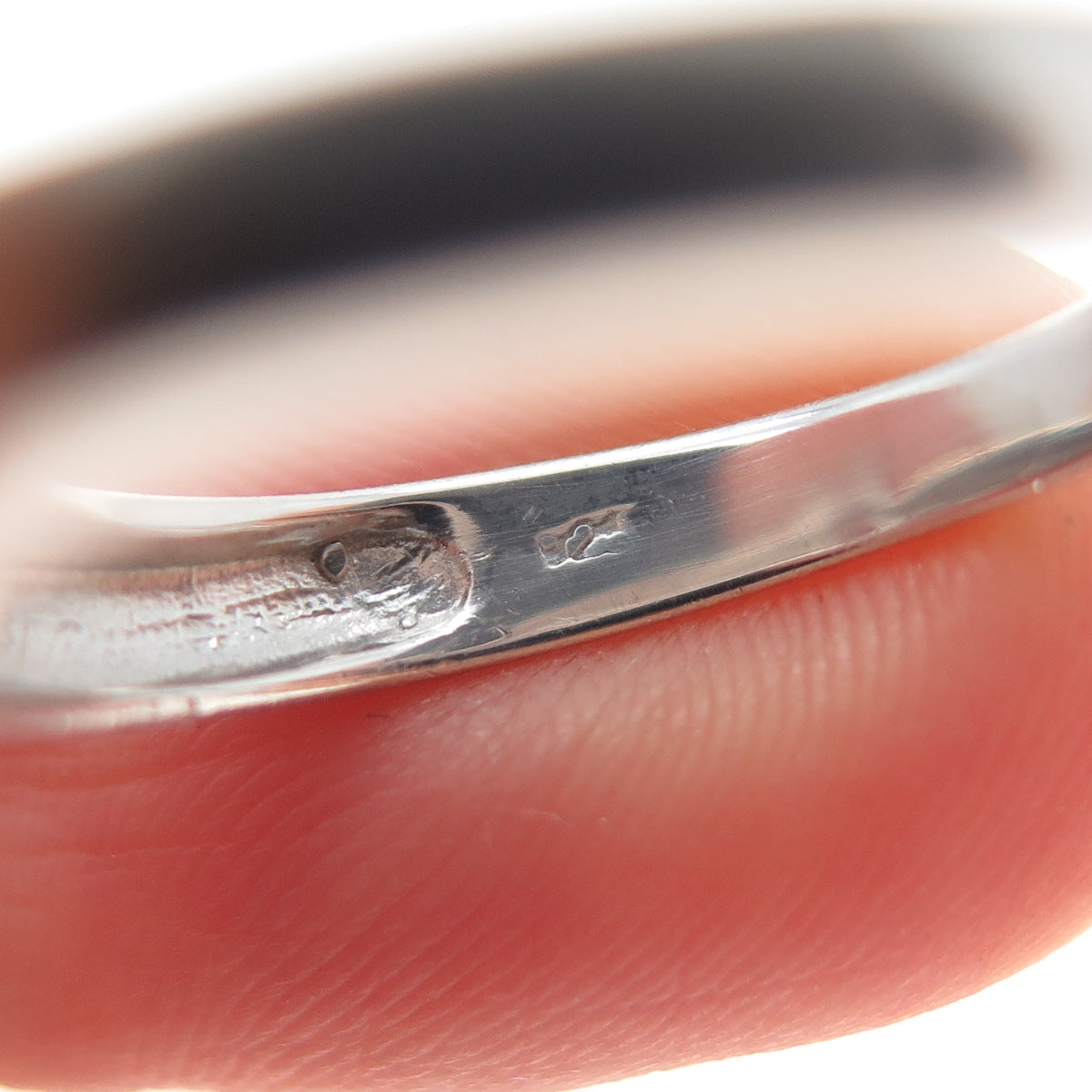 925 Sterling Silver Round-Cut C Z Promise Ring Size 6.75