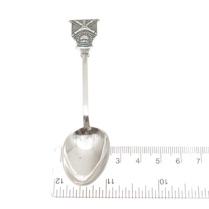 Stokes & Ireland 925 Sterling Silver Antique 1909 Dum Spiro Spero Coffee Spoon
