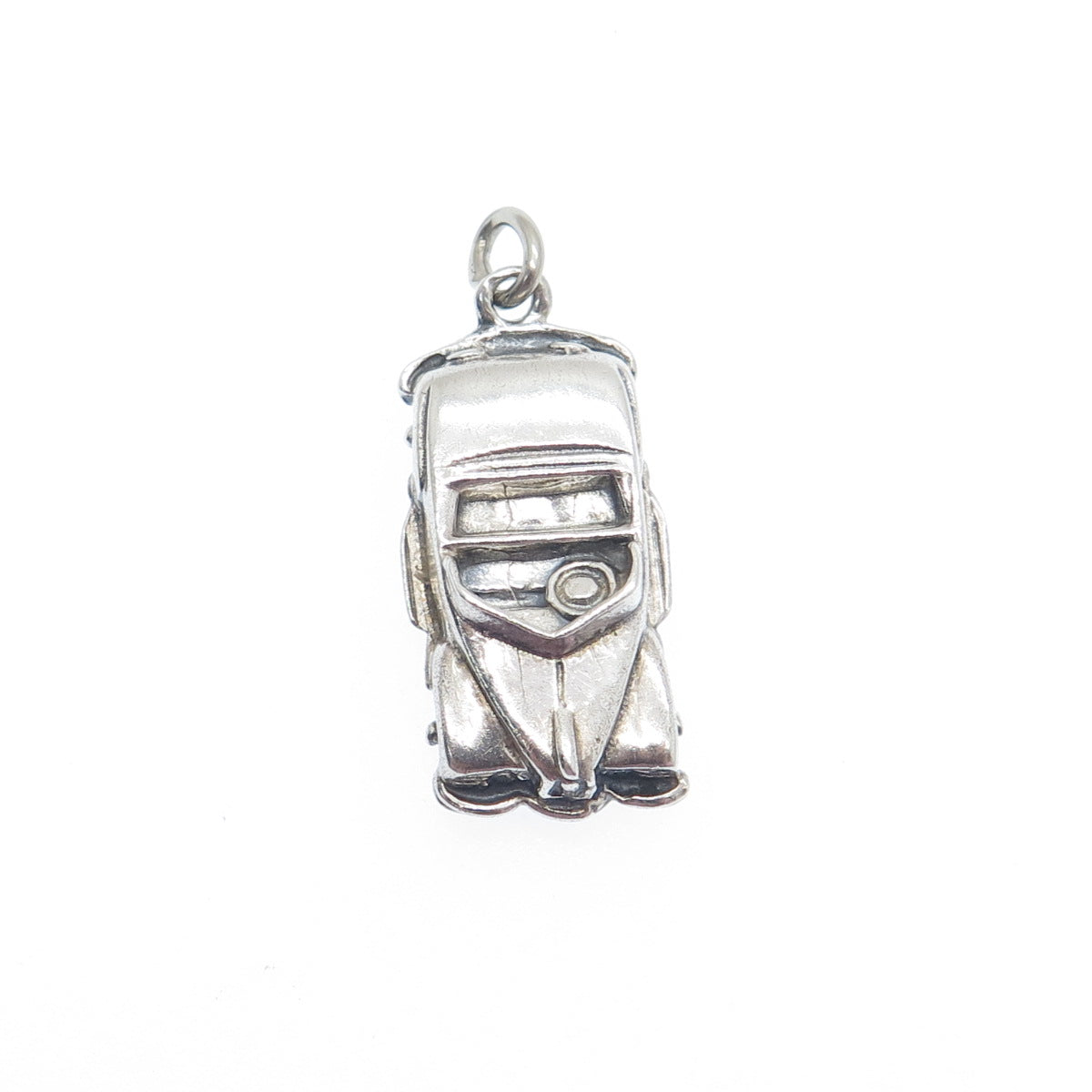 JEWELART 925 Sterling Silver Vintage Cabriolet Car Charm Pendant