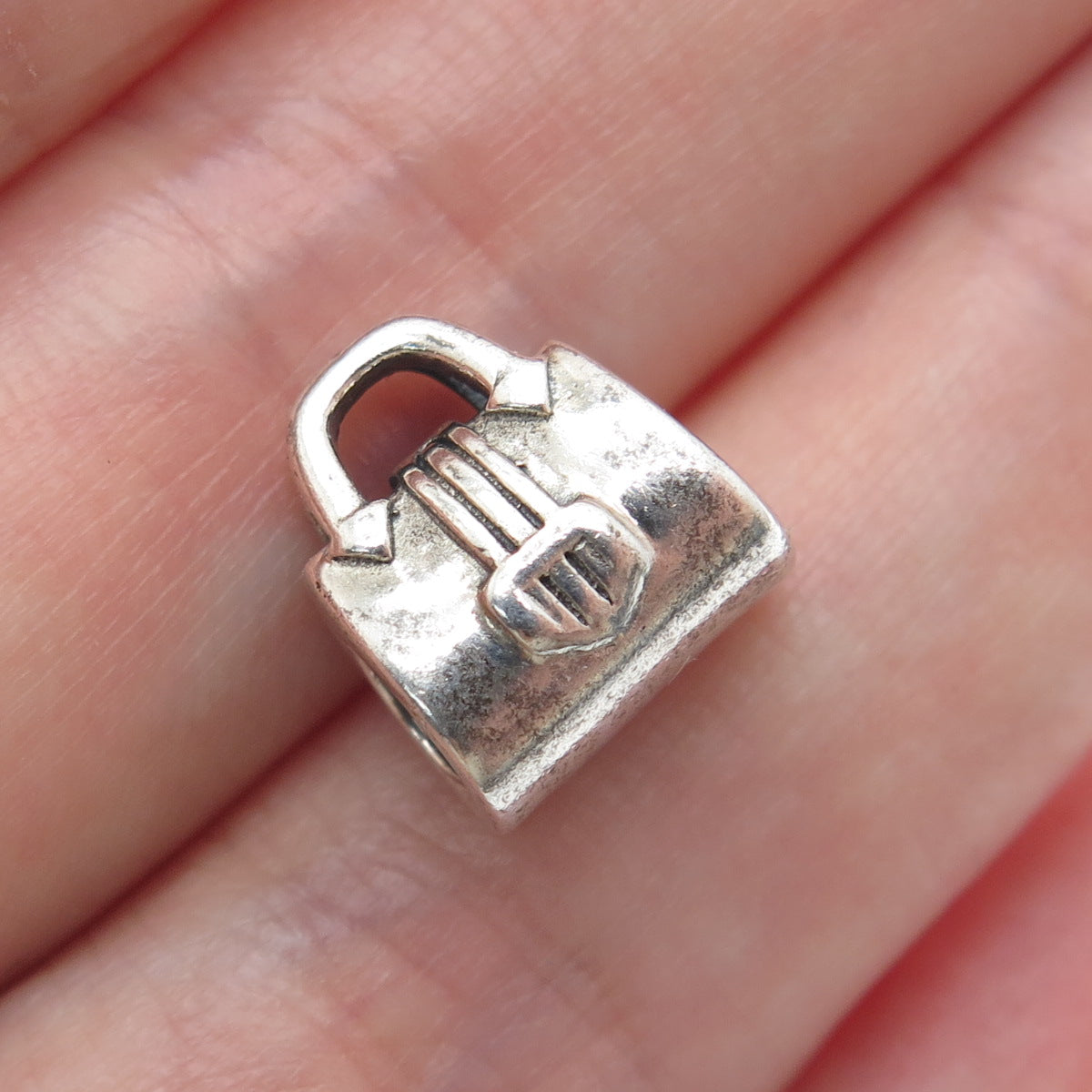 CHAMILIA 925 Sterling Silver Ladies Purse / Handbag Bead Charm