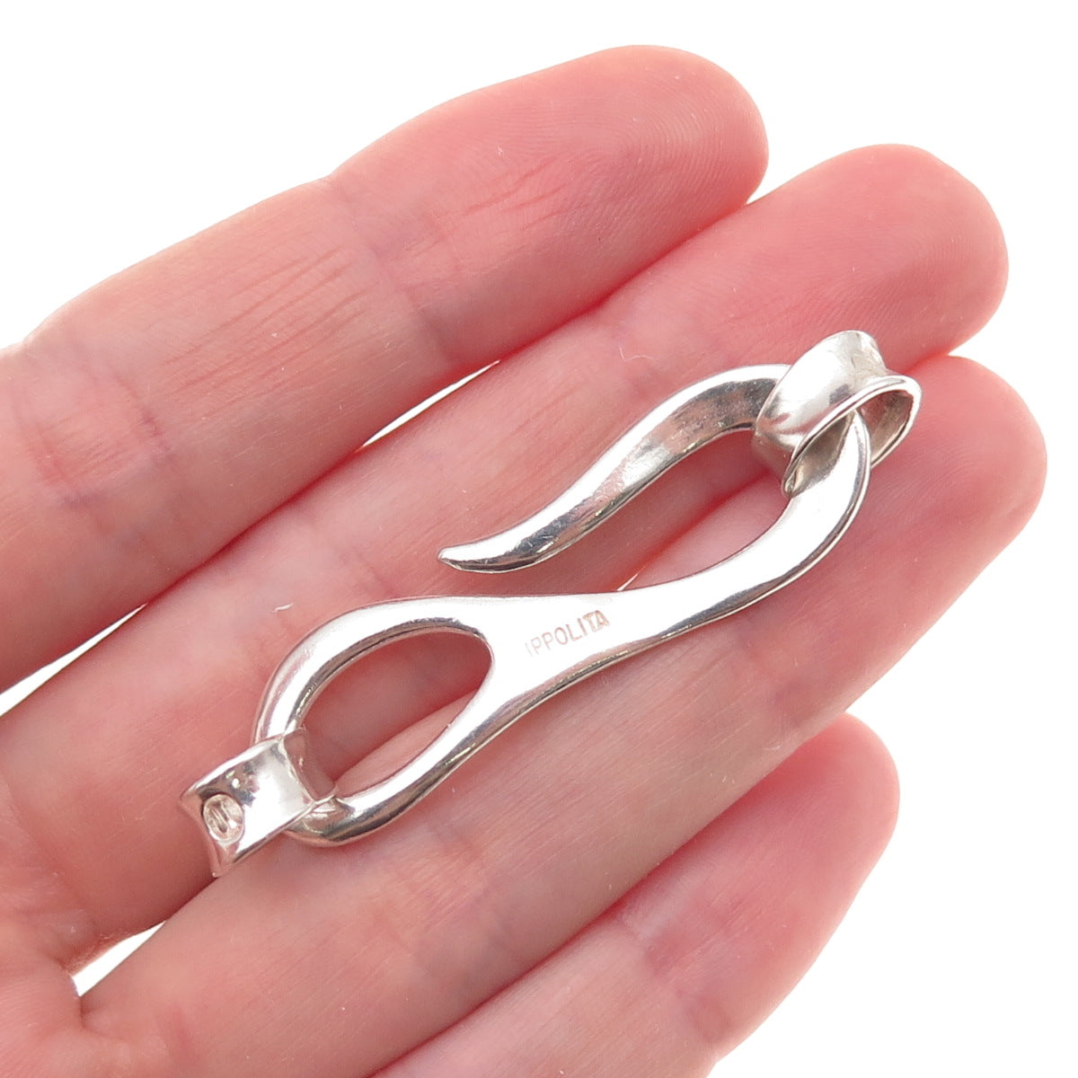 Ippolita 925 Sterling Silver Bracelet / Necklace Hook Lock Clasp