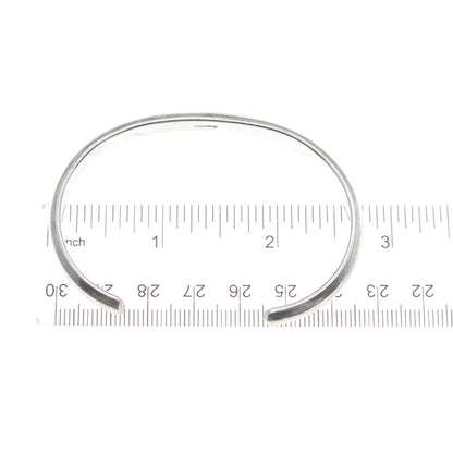 Old Pawn 925 Sterling Silver Vintage Southwestern Adjustable Cuff Bracelet 6.25"