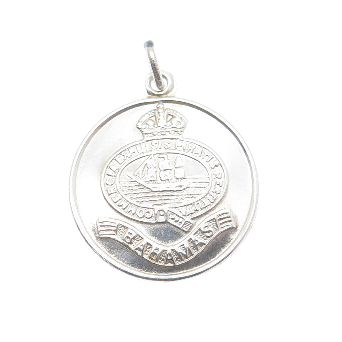 PAYTON PEPPER & SONS LTD Sterling Silver Vintage 1966 Birmingham Bahamas Pendant