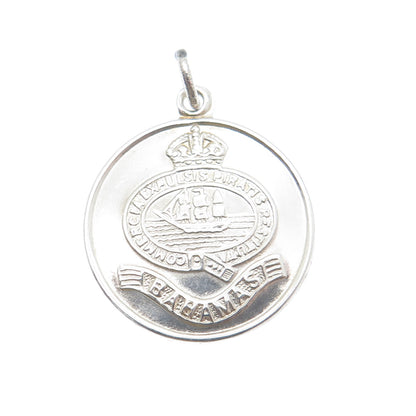 PAYTON PEPPER & SONS LTD Sterling Silver Vintage 1966 Birmingham Bahamas Pendant