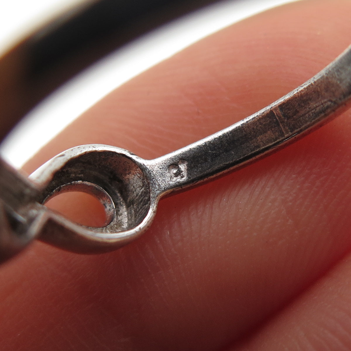 LUCENT 925 Sterling Silver Vintage Best Friends Infinity Ring Size 6.75