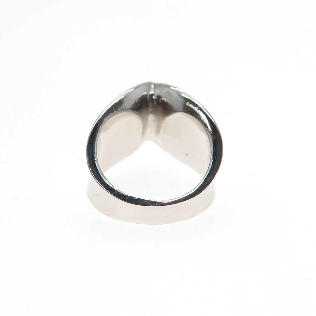Joseph Esposito 925 Sterling Silver Vintage Modernist Ring Size 5